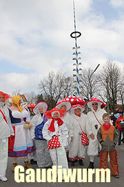 Gaudiwurm 2011 - Münchens bewährter Faschingszug in Johanneskirchen am Faschingssonntag. Bei uns gibt es anschließend aktuelle Fotos (Foto: MartiN Schmitz)